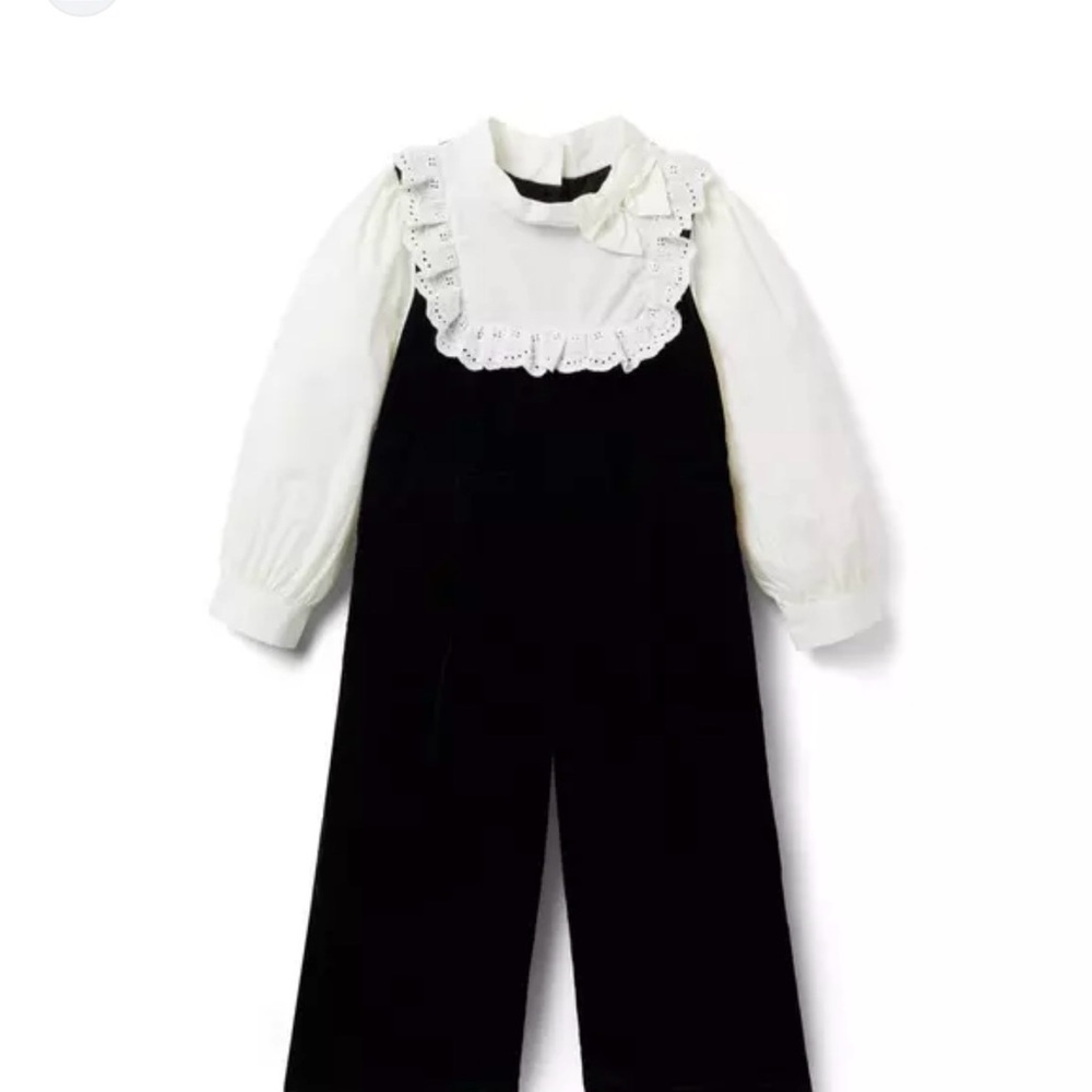 Janie and Jack Black Velvet Jacket